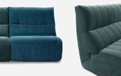 Camaro Modular Sectional - Blue/Green