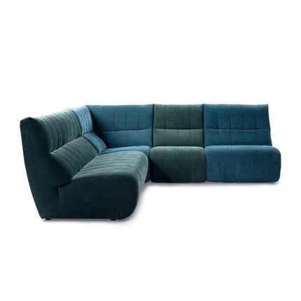 Camaro Modular Sectional - Blue/Green