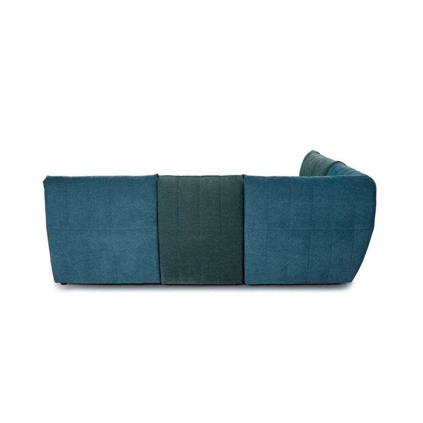 Camaro Modular Sectional - Blue/Green