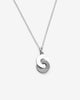 Engagée - Collier avec pendentif de cercles entrelacés