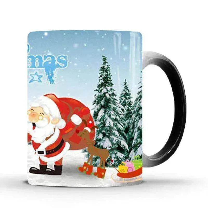 Color Change Christmas Mug Heat Sensitive Cup