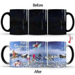 Color Change Christmas Mug Heat Sensitive Cup