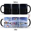 Color Change Christmas Mug Heat Sensitive Cup