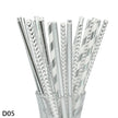 Color paper straws bronzing straws