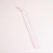 Colored High Borosilicate Environmentally Friendly Heat-resistant Curved Glass Straws