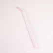 Colored High Borosilicate Environmentally Friendly Heat-resistant Curved Glass Straws