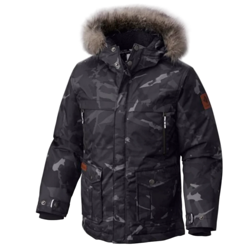 Columbia Boy's Barlow Pass 600 TurboDown Insulated Jacket, Small