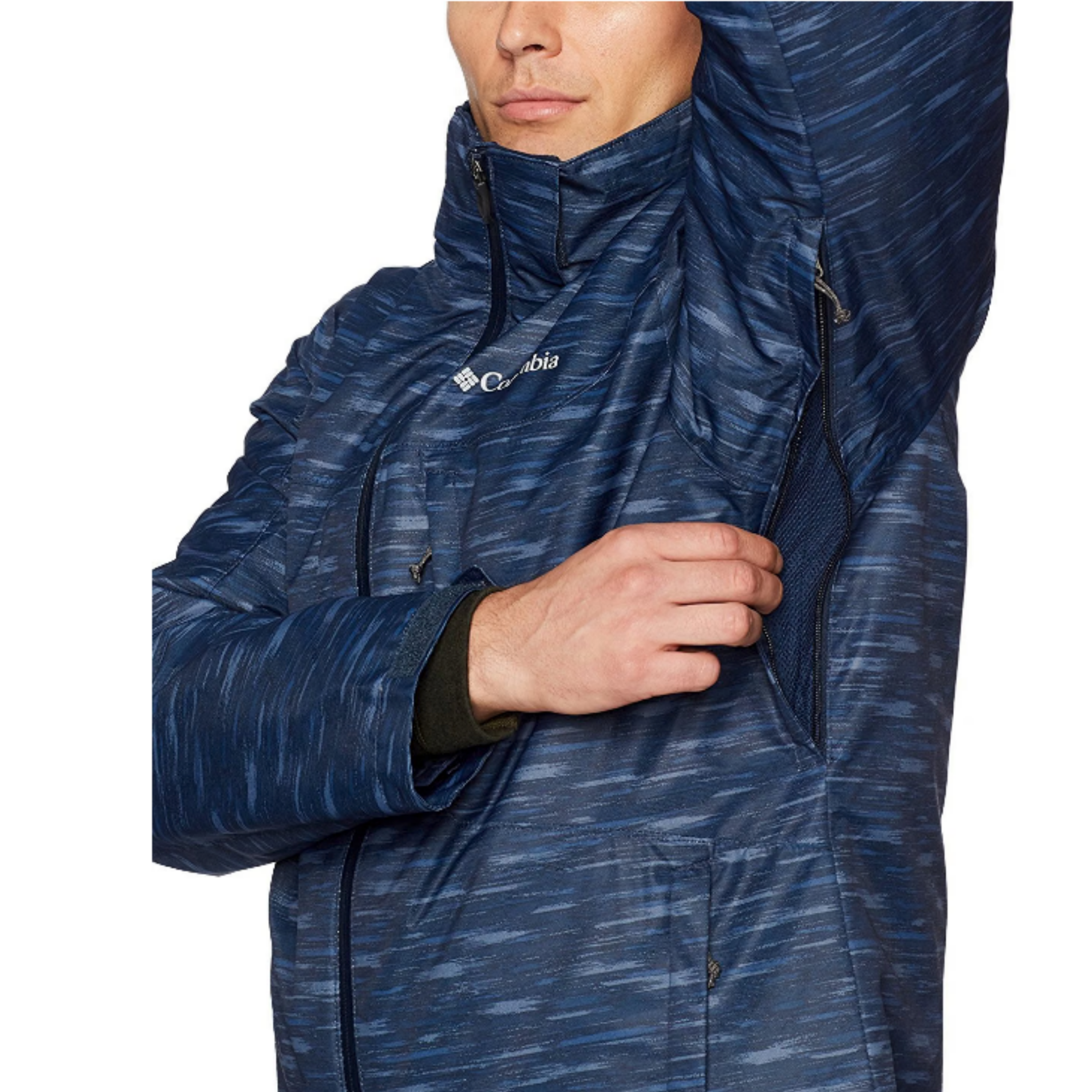 Columbia Omni-Tech Men's Whirlibird 3 Interchange 3-in-1 Insulated Ski Jackets Small