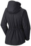 Columbia Women's Longer Miles Waterproof Breathable Long Rain Jackets