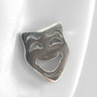 Comedy & Tragedy Studs (Silver)