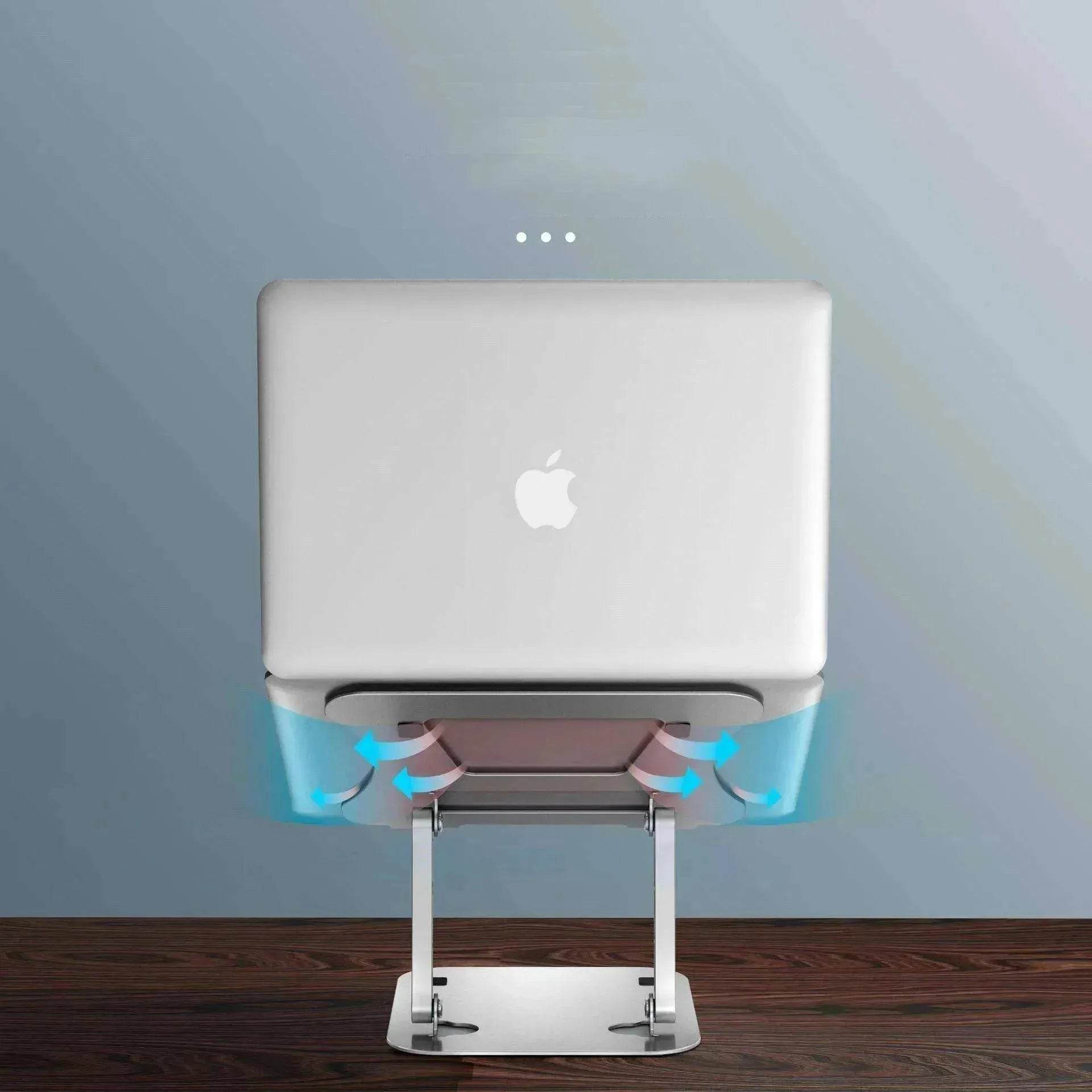 Computer Stand Laptop Aluminum Alloy Desktop Folding Portable Storage Base Can Lift Radiator