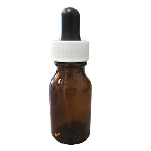 Contenant - Pot - Flacon brun de 0,5 oz avec compte-gouttes