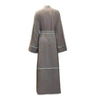 Contrast Striped Cardigan Arab  Robe