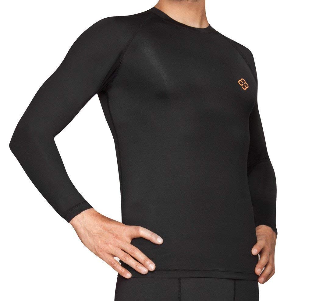 Copper 88 Men's Long Sleeve Compression Shirts Small