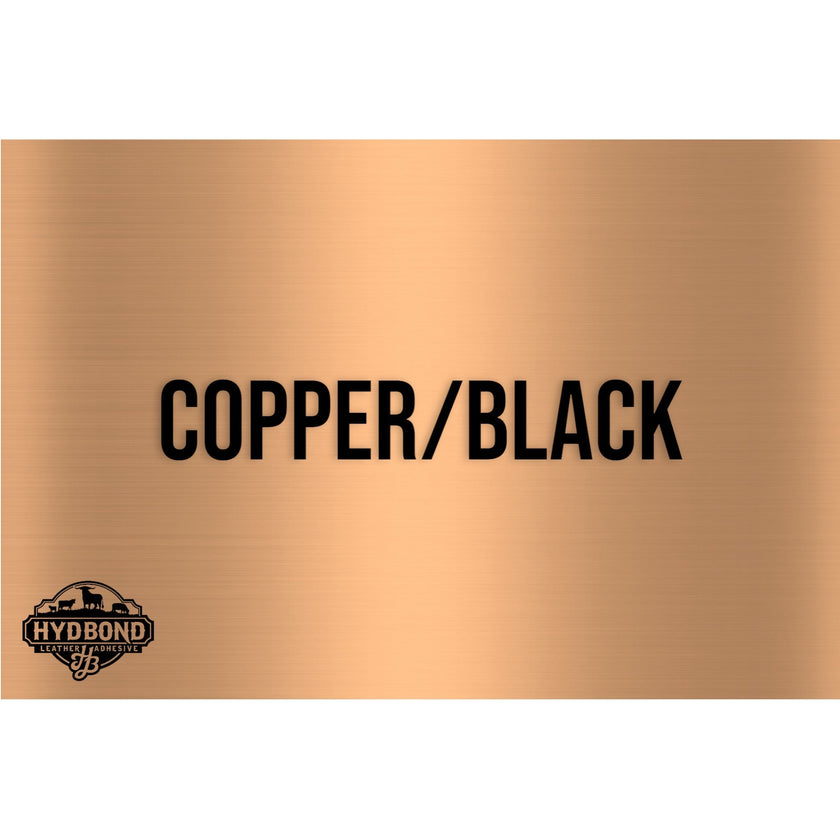 Hydbond Brushed Copper/Black Acrylic Panel