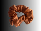 Silk Hair Scrunchie Copper