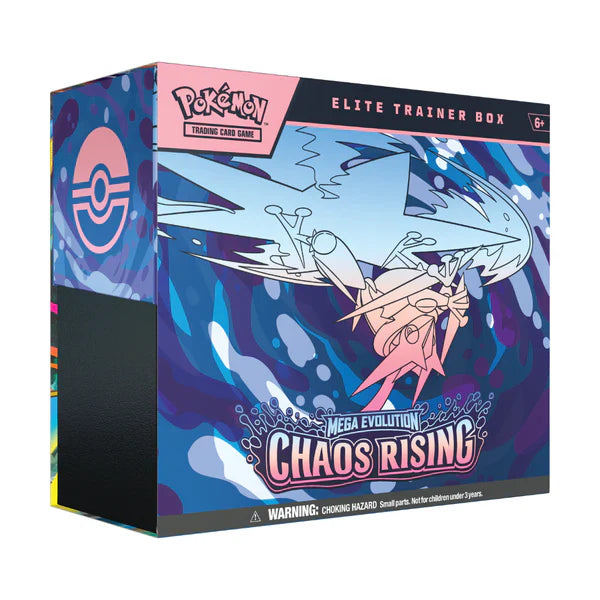Pokemon TCG: ME04 Chaos Rising Elite Trainer Box (WAVE 2 PRE-ORDER)