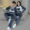 Coral Fleece Couple Plus Size Pajamas For Women