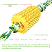 Corn Dog Chew Toy for Aggressive Chewers