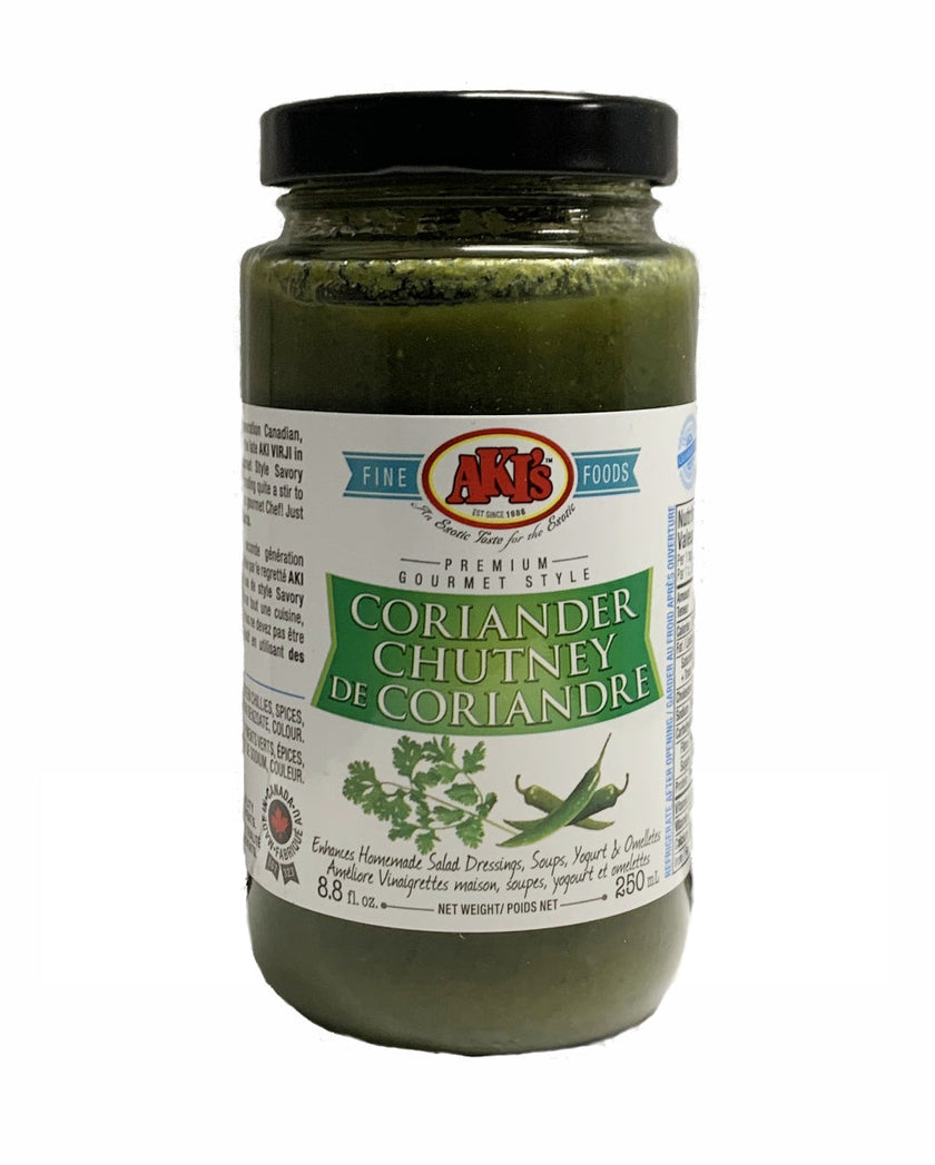 Aki's Coriander Chutney 250ml