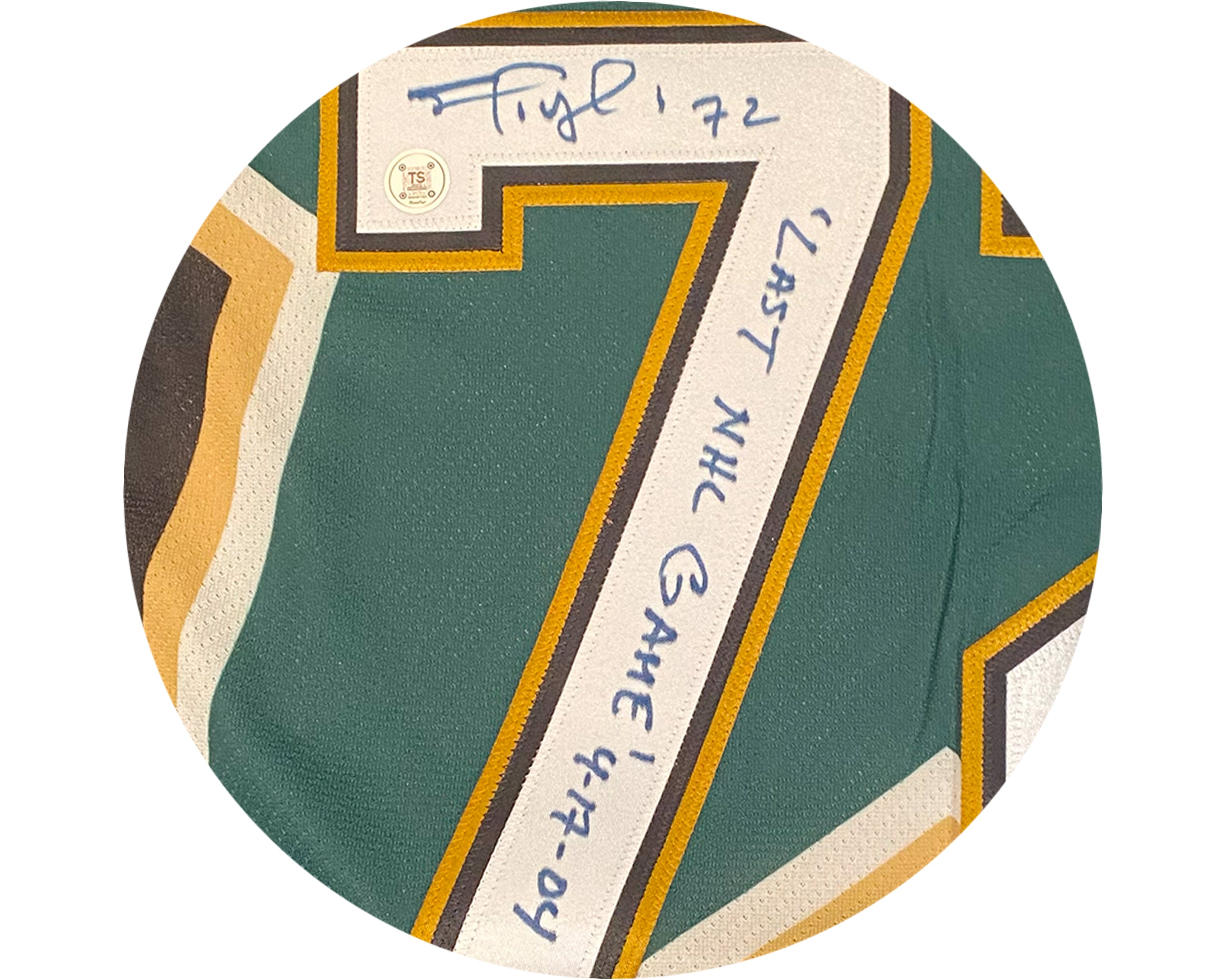 Shayne Corson Autographed Dallas Stars Home CCM Replica Jersey Inscribed 