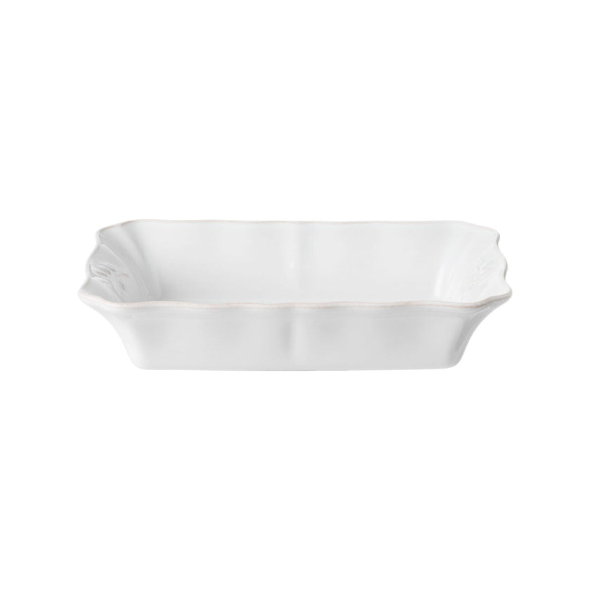 Costa Nova - Alentejo White Small Rectangular Baker