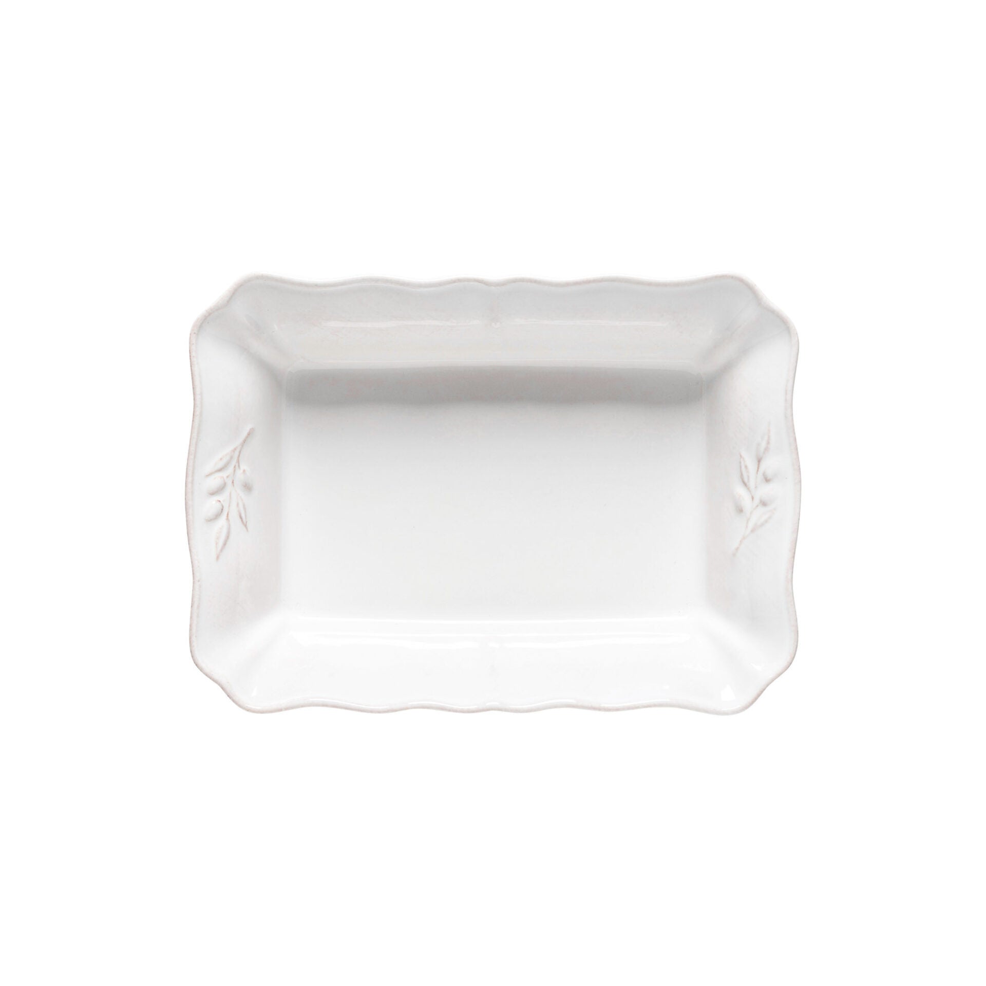 Costa Nova - Alentejo White Small Rectangular Baker