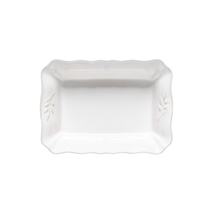 Costa Nova - Alentejo White Small Rectangular Baker
