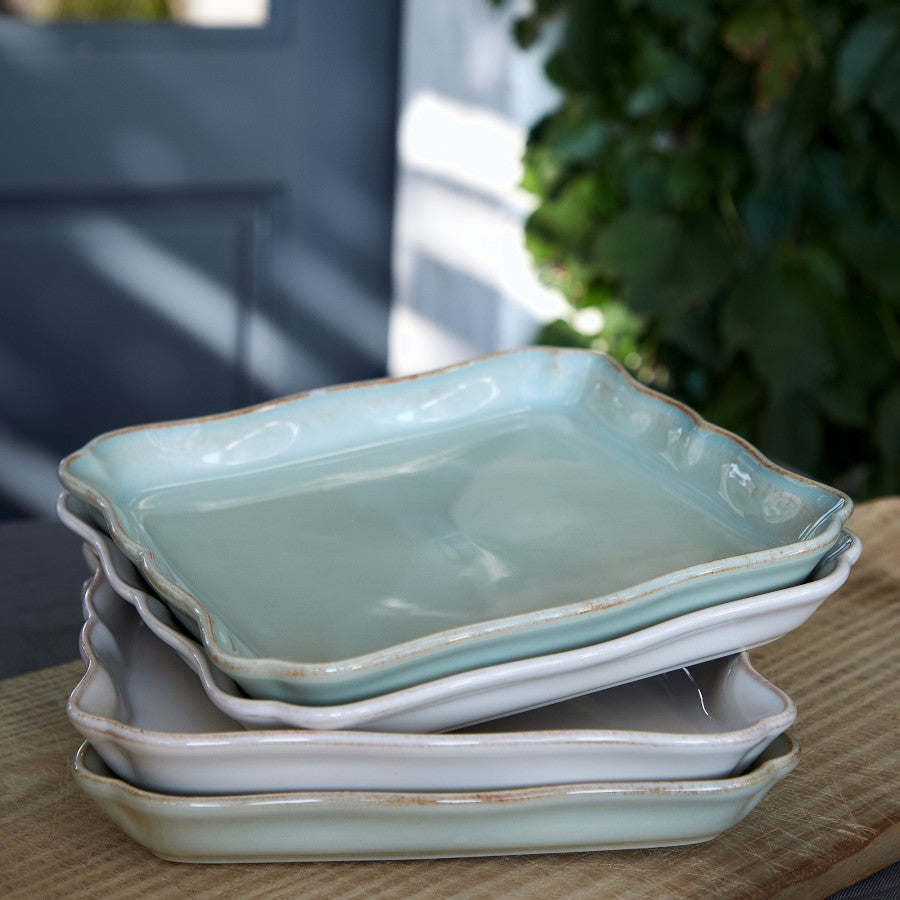 Costa Nova - Alentejo White Square tray