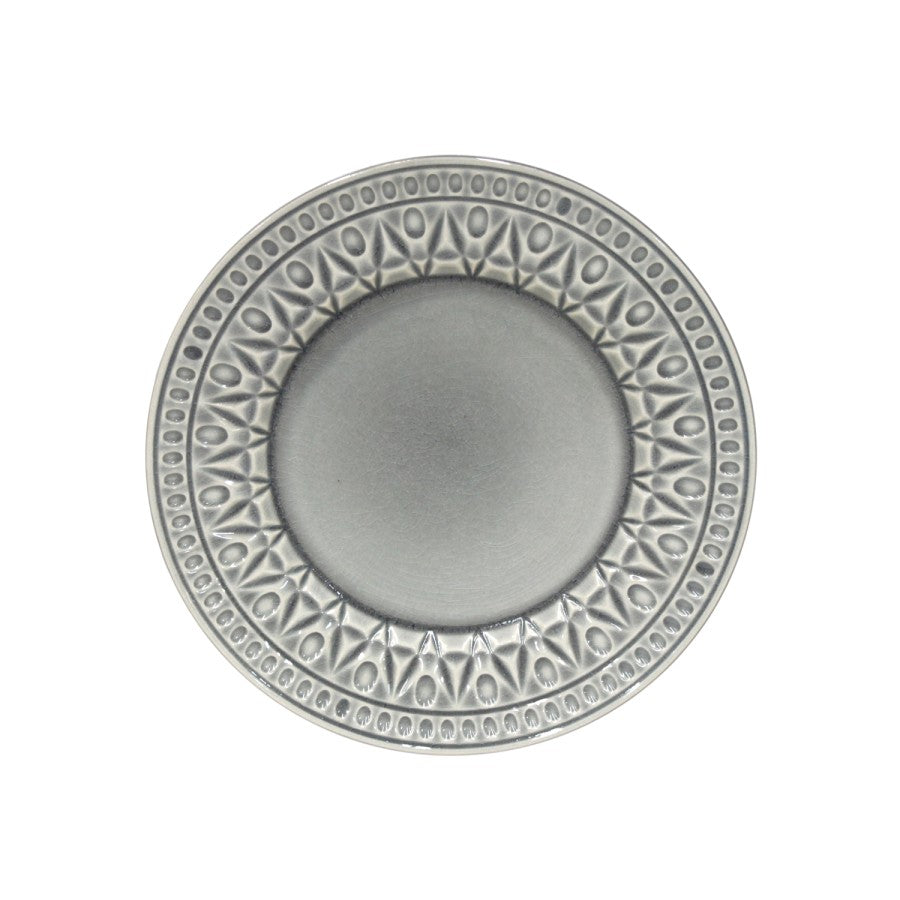Costa Nova - Cristal Grey Salad/dessert plate