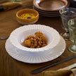 Costa Nova - Cristal White Soup/pasta bowl