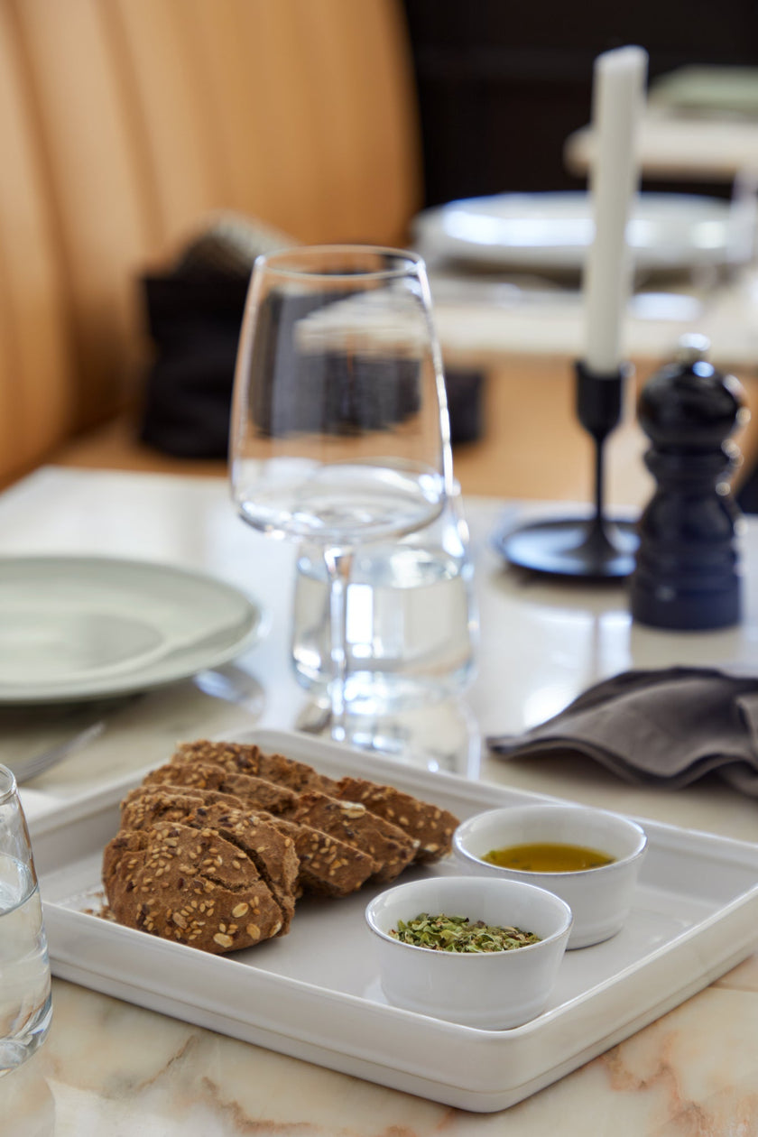 Costa Nova - Friso White Ramekin/butter dish
