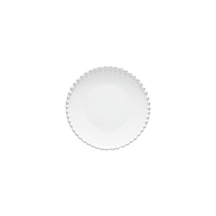 Costa Nova - Assiette à pain blanche nacrée