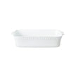 Costa Nova - Pearl White Rect. baker large