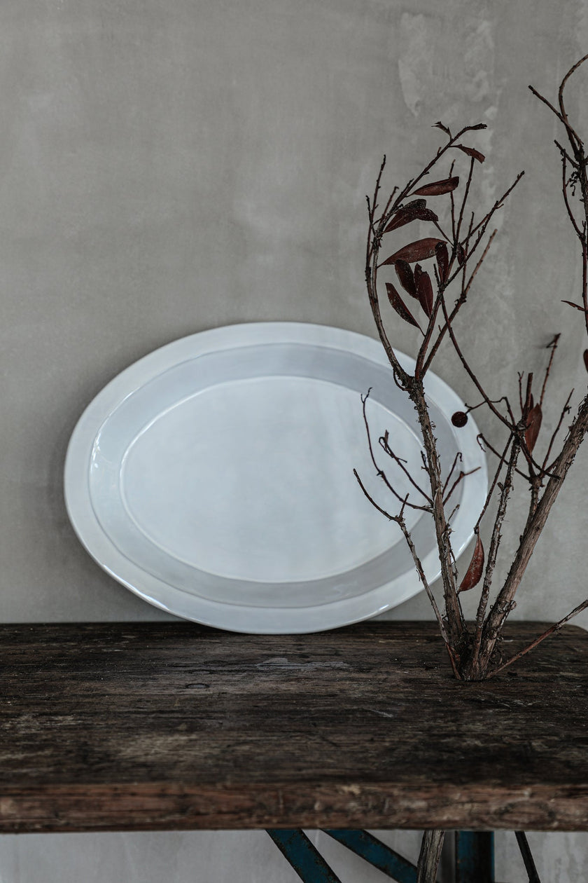 Costa Nova - Plano White Oval platter