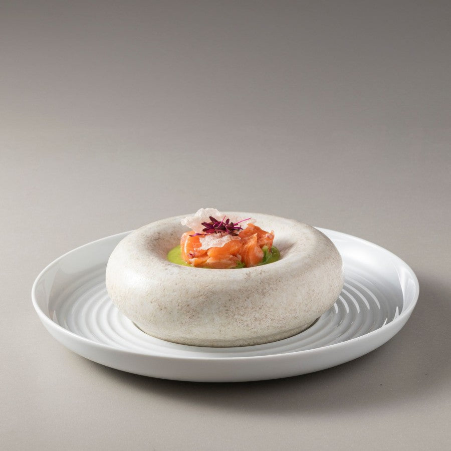 Costa Nova - Resonance Cream Pillow Plate