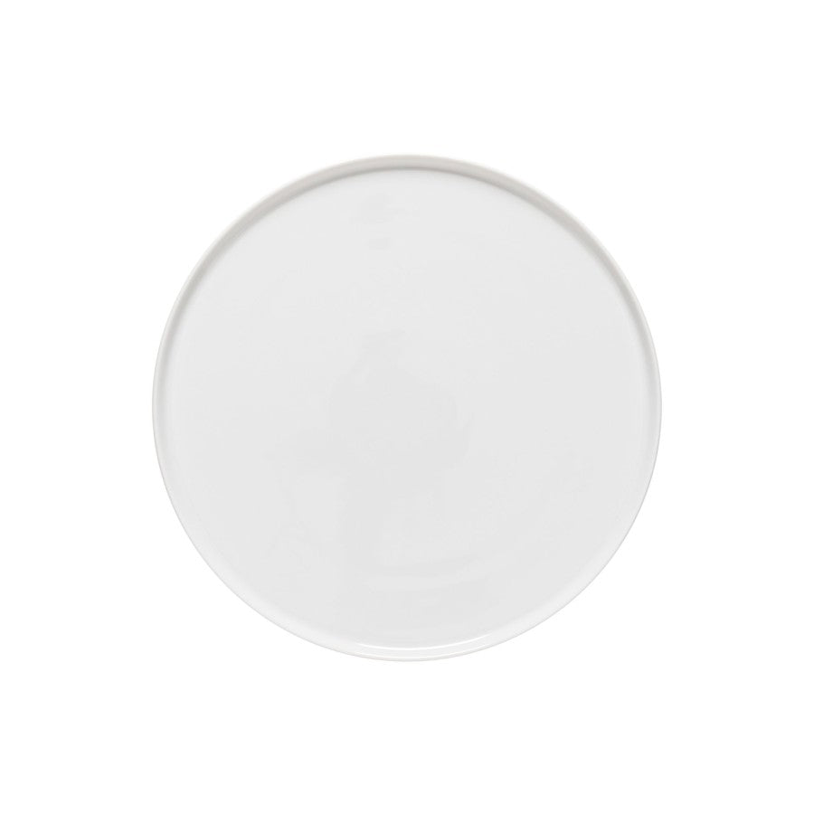 Costa Nova - Resonance White Porcelain Dinner Plate