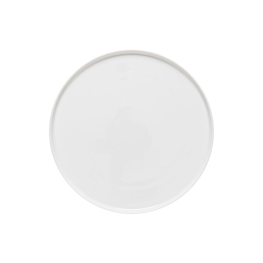Costa Nova - Resonance White Porcelain Dinner Plate