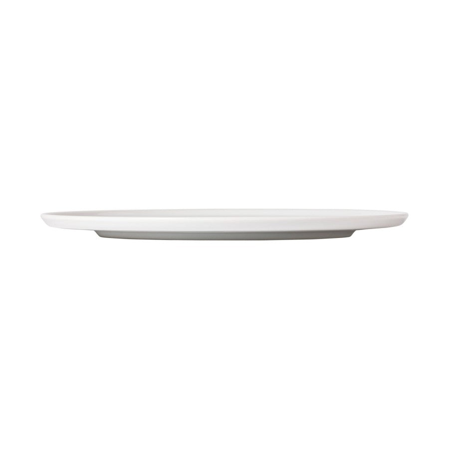 Costa Nova - Resonance White Porcelain Dinner Plate