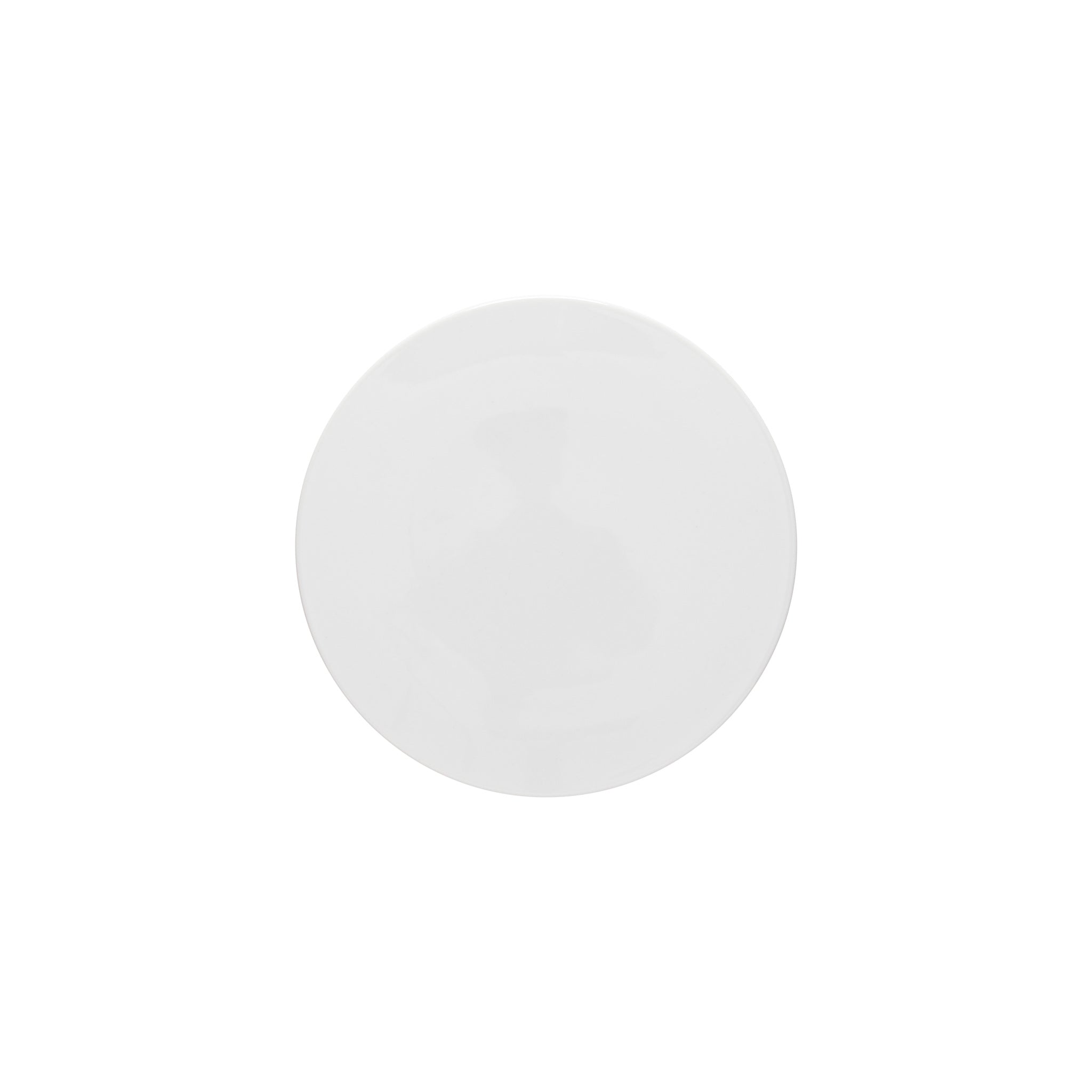 Costa Nova - Resonance White Porcelain Flat Salad Plate