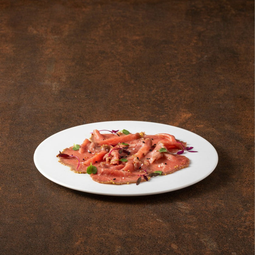 Costa Nova - Resonance White Porcelain Flat Salad Plate