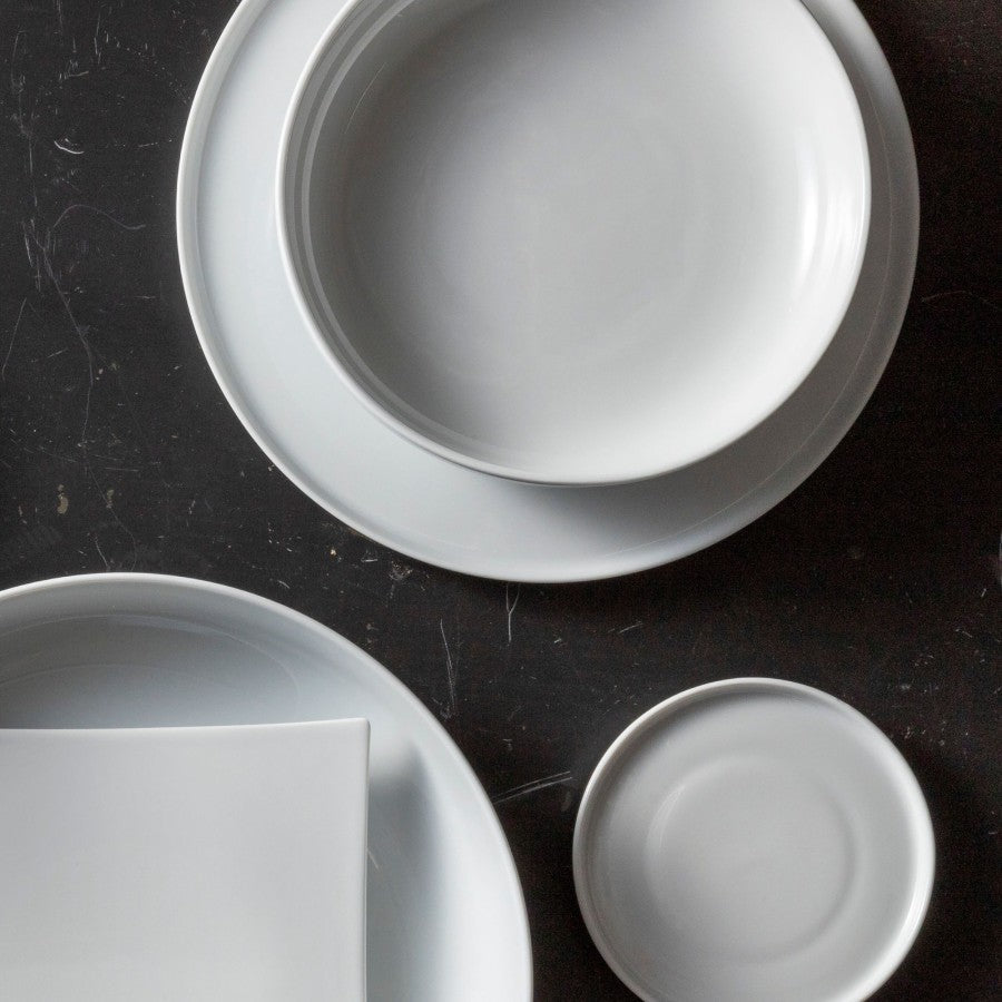 Costa Nova - Resonance White Porcelain Pasta Bowl