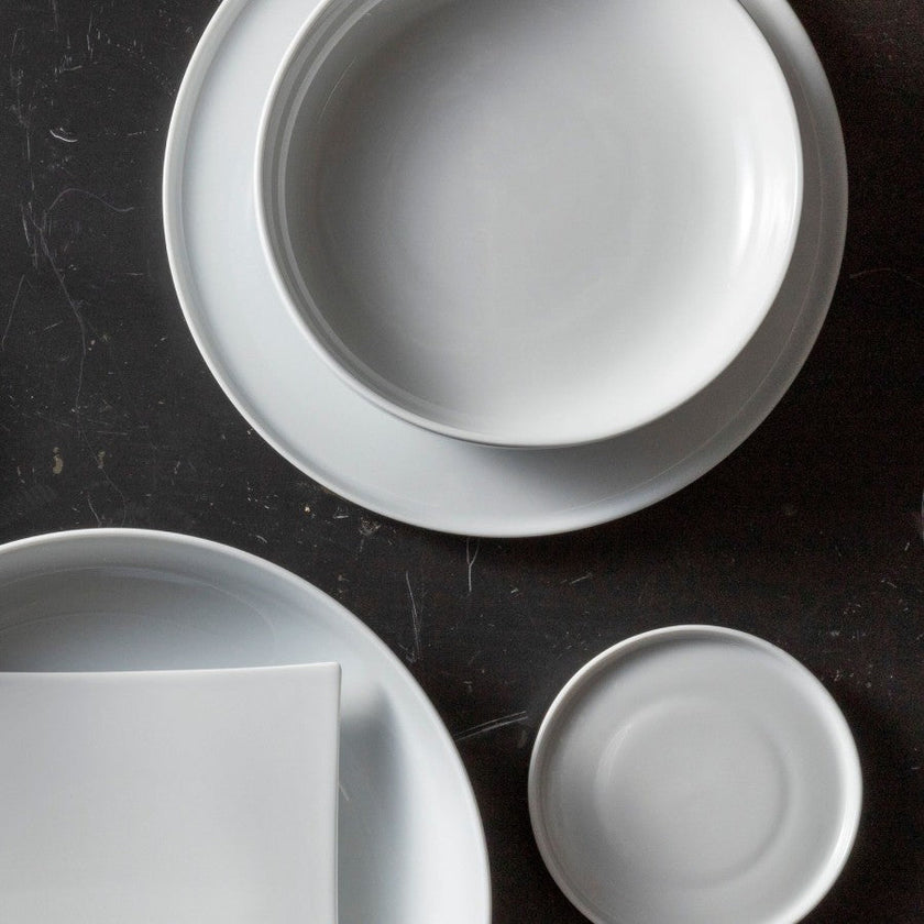 Costa Nova - Resonance White Porcelain Pasta Bowl