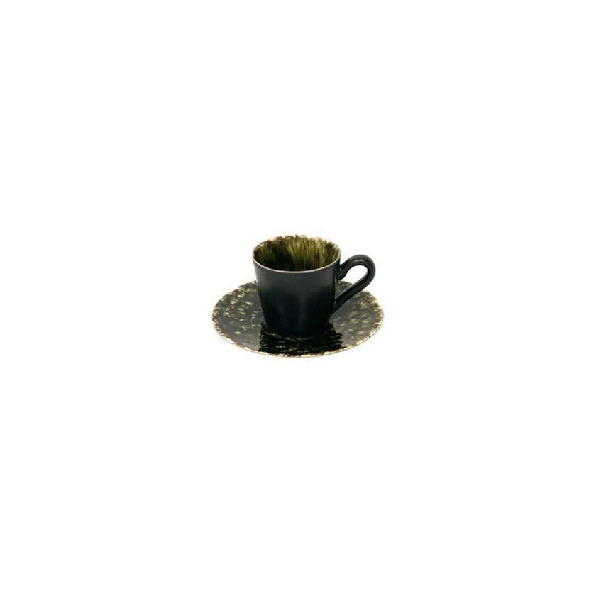 Costa Nova - Tasse à café et soucoupe Riviera Forets (Ensemble de 6)