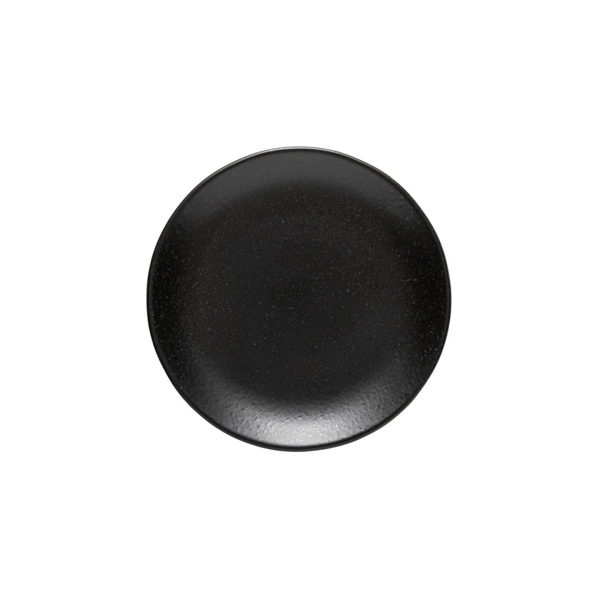 Costa Nova - Roda Black Coupe Salad/Dessert Plate