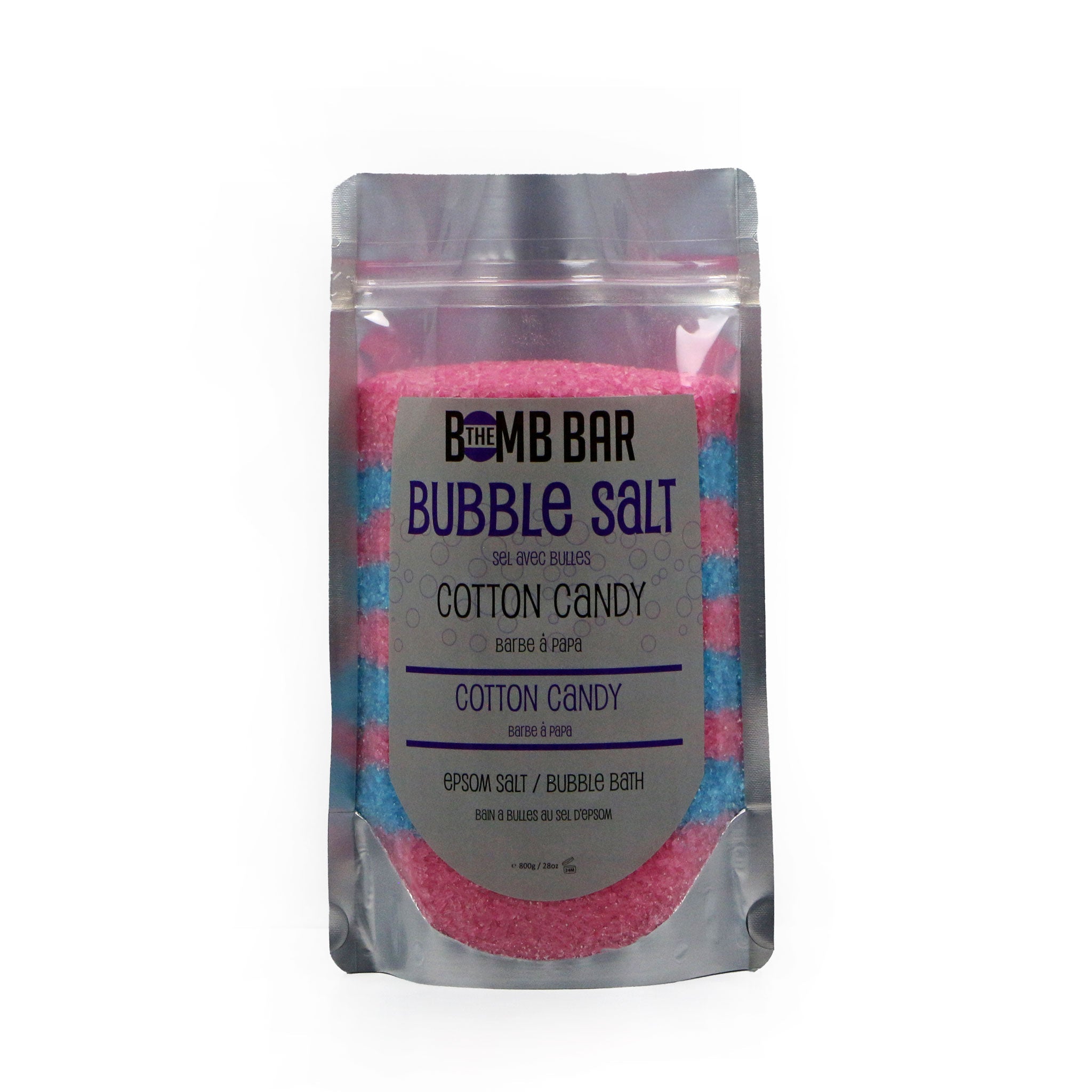 Bubble Salt Soak with Epsom Salt