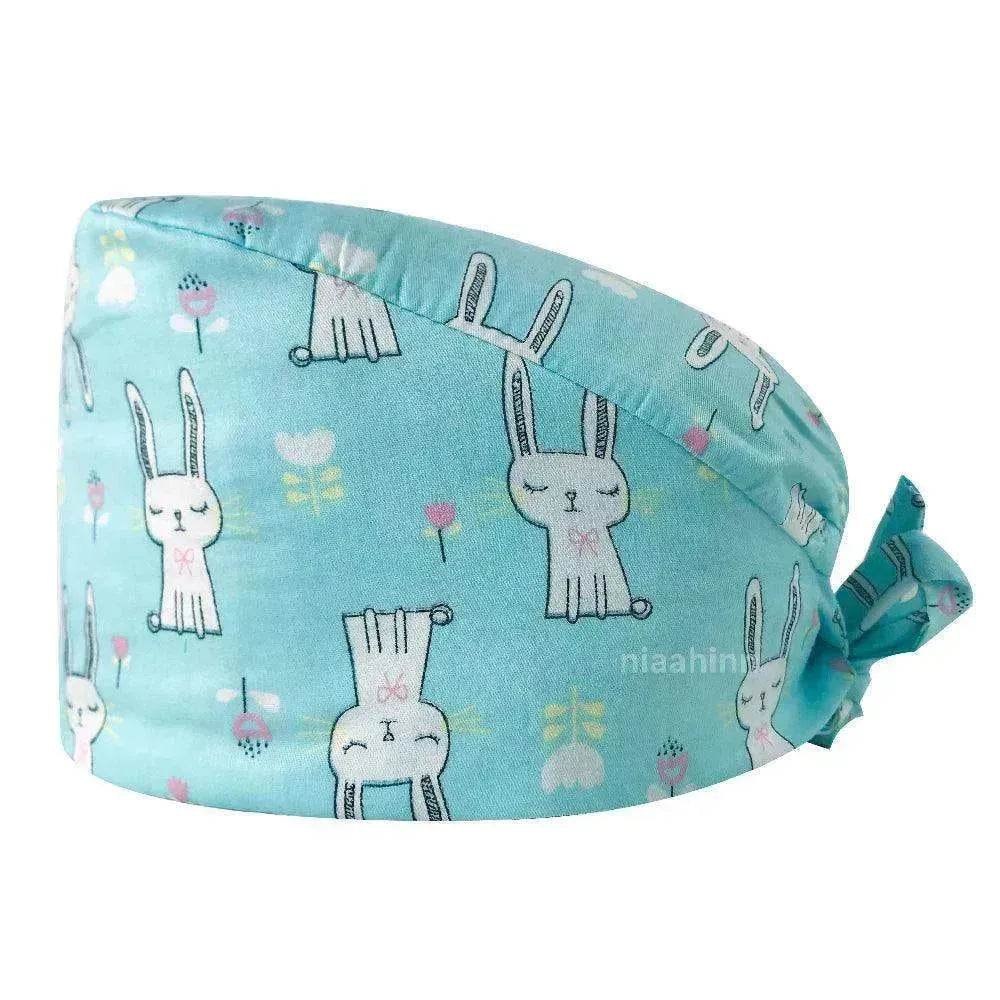Cotton Surgical Unisex Doctor & Nurse Operating Room Caps