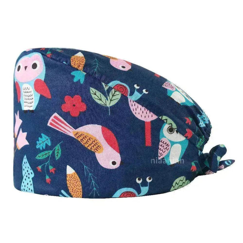 Cotton Surgical Unisex Doctor & Nurse Operating Room Caps