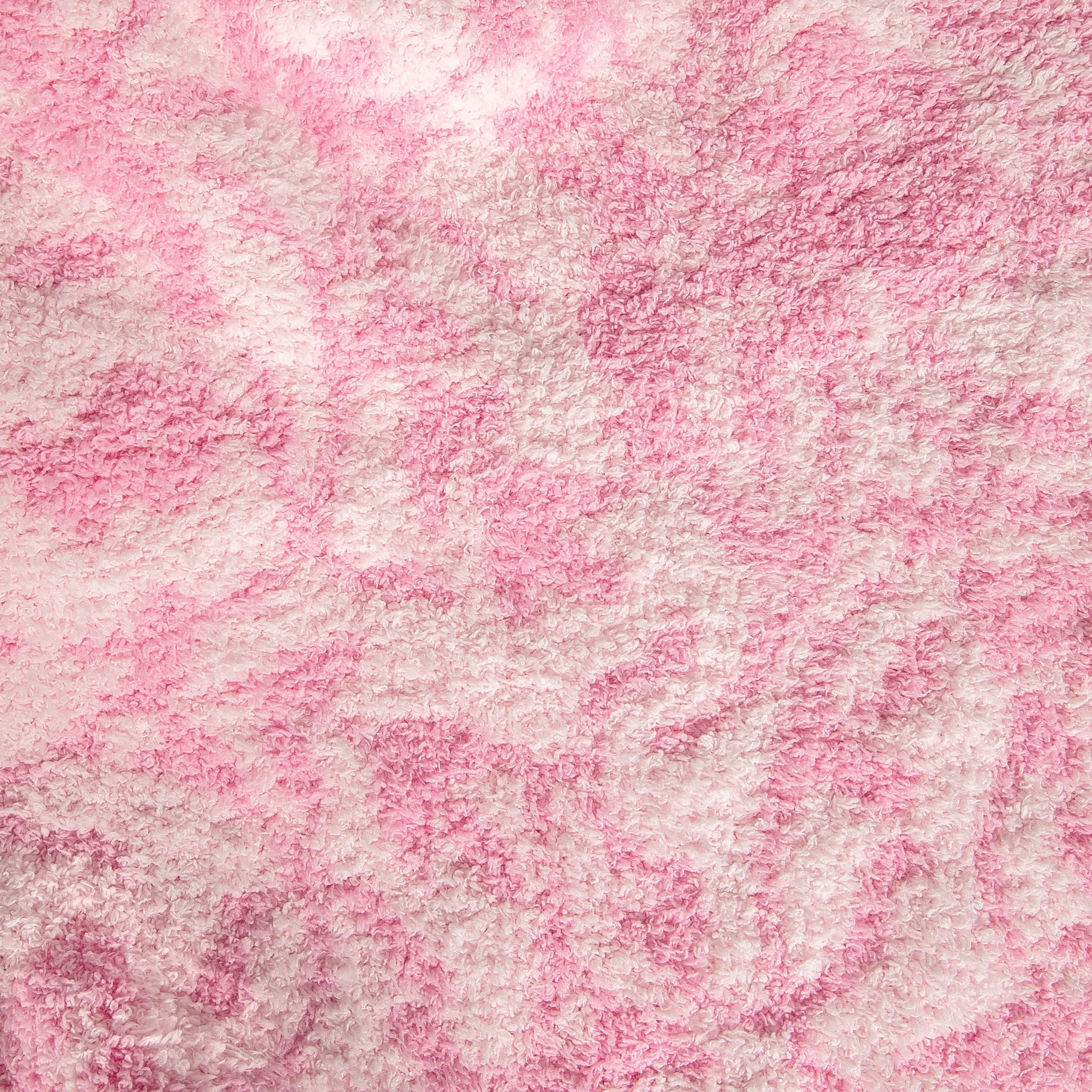 Cotton Candy Fairy Garden Print Extended Throw