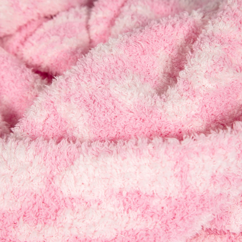 Cotton Candy Fairy Garden Print Toddler Blanket